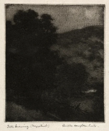 Late Evening by Orville Houghton Peets, print