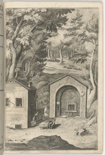 Spring of Saint Francis (Fonte di San Francesco) [plate B] by Jacopo Ligozzi
Domenico Falcini
Lino Moroni, print, 1612