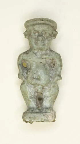 Amulet of Pataikos by Egyptian, metalwork, -664--332