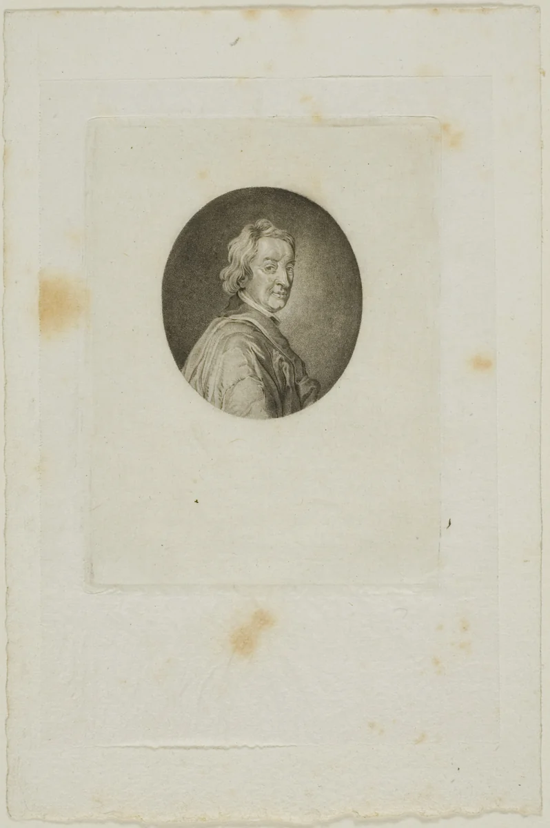 John Dryden by Jean-Baptiste de Grateloup Jean Pierre Sylvestre, print, 1755-1817