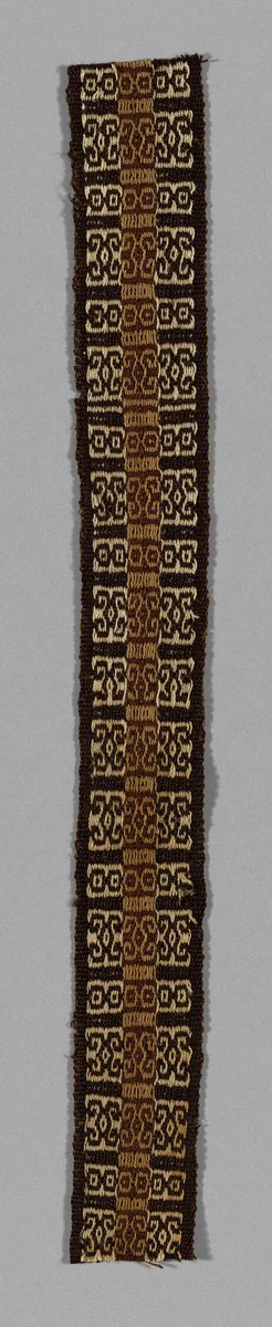 Fragment (Headband or Belt) by Possibly Inca, textile, 1476-1532