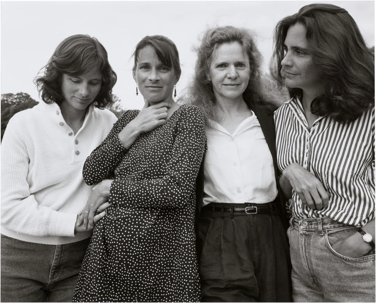 The Brown Sisters, Concord, Massachusetts by Nicholas Nixon, photograph, 1992