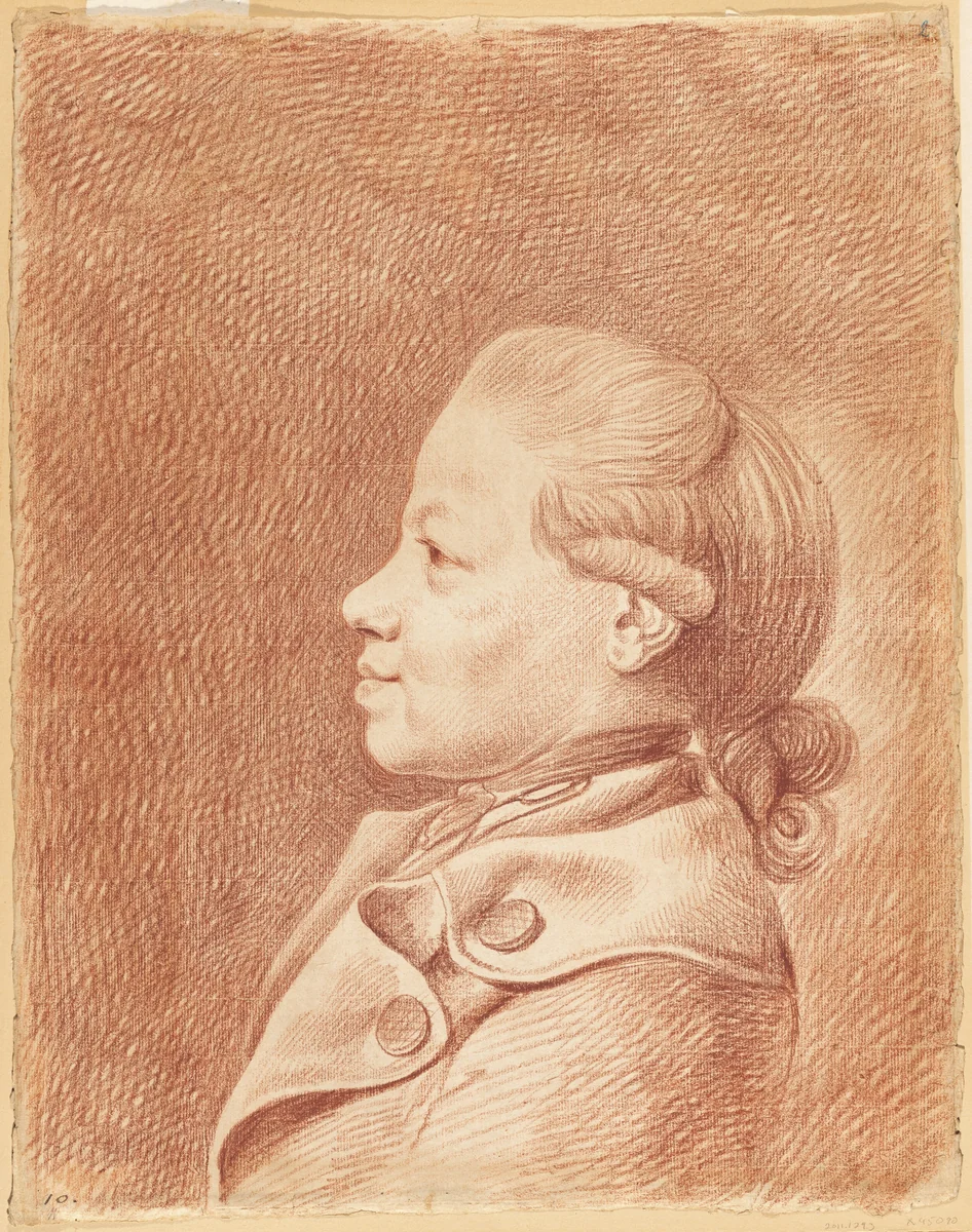 The Artist's Son, Heinrich Isaak Chodowiecki by Daniel Nikolaus Chodowiecki, drawing, 1772-1782