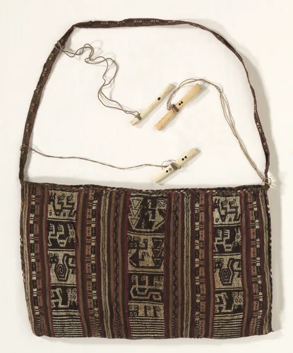 Textile Bag by Unknown, textile, 1100-1400