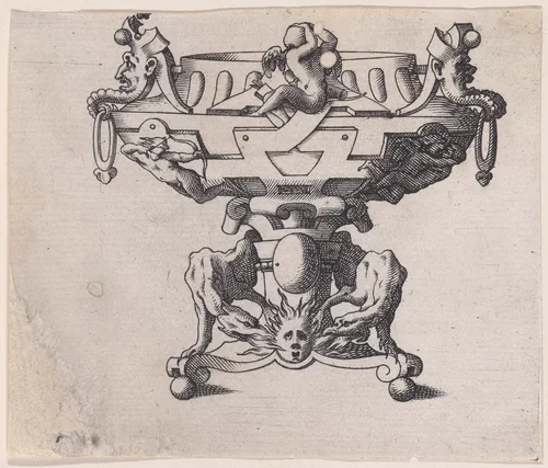 Brazier by René Boyvin, print, 1525-1600