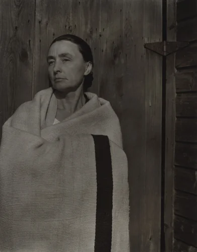 Georgia O'Keeffe by Alfred Stieglitz, photograph, 1931