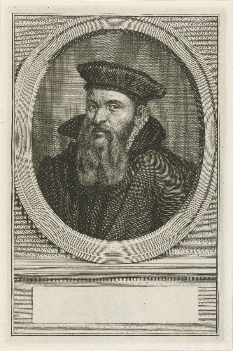 Portret van Willem Bardes by Jacob Houbraken, print, 1747-1759