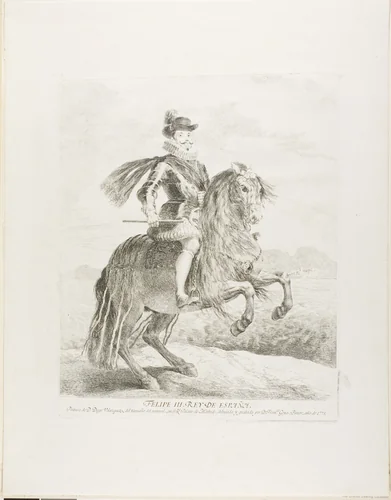 Philip III by Francisco José de Goya y Lucientes, print, 1778