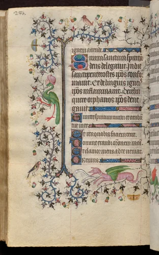 Hours of Charles the Noble, King of Navarre (1361-1425): fol. 140v, Text by Master of the Brussels Initials and Associates, book, 1400-1410