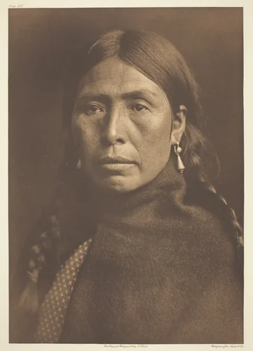 Lummi Type by Edward Curtis, print, 1899