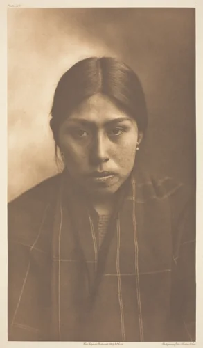 Suquamish Woman by Edward Curtis, print, 1899