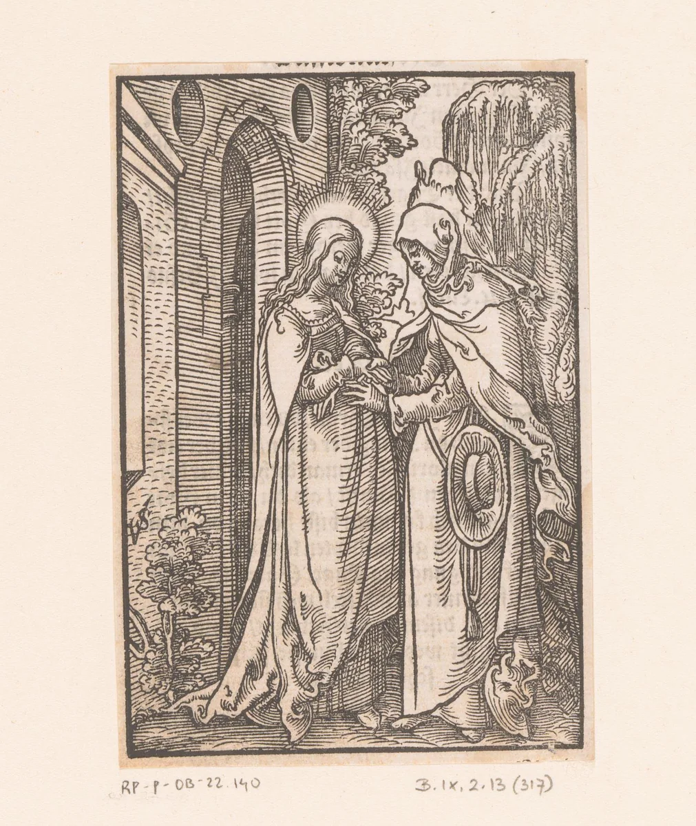 Visitatie by Unknown, print, 1552