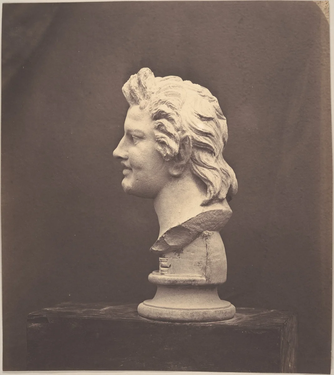 Laughing Satyr by Roger Fenton, photograph, 1854-1858