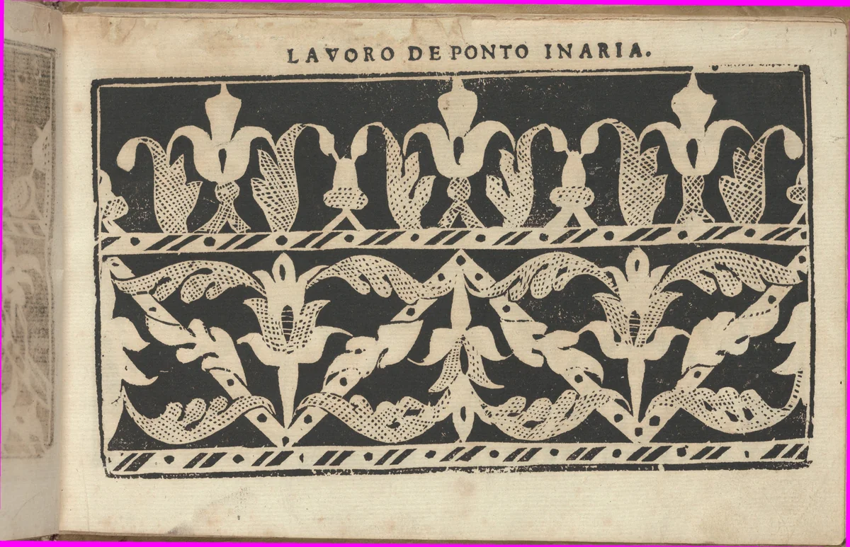 Studio delle virtuose Dame, page 10 (recto) by Isabella Catanea Parasole, book, 1597