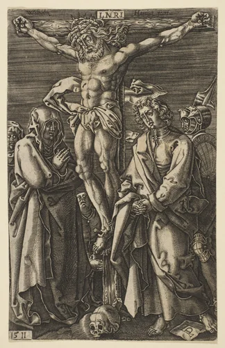 The Crucifixion, from The Passion (copy) by Albrecht Dürer, print, 1485-1600