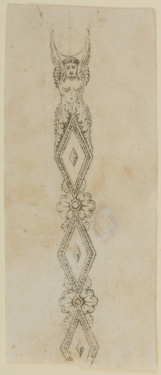 Design for the Decoration of Firearms by Nicolas Noël Boutet, drawing, 1772-1830