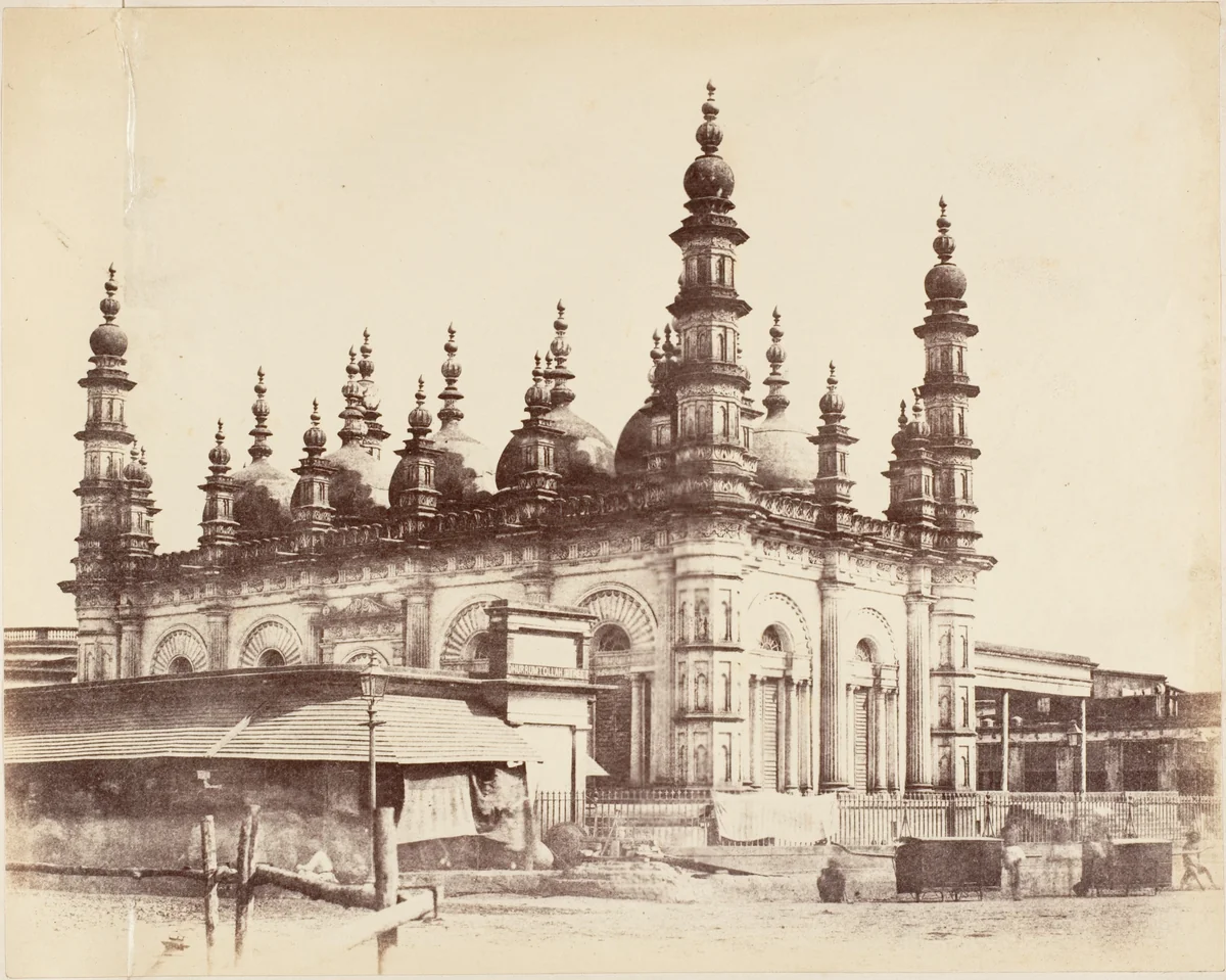 [Ghulam Muhammad Mosque, Calcutta] by R. B. Hill, photograph, 1850-1859