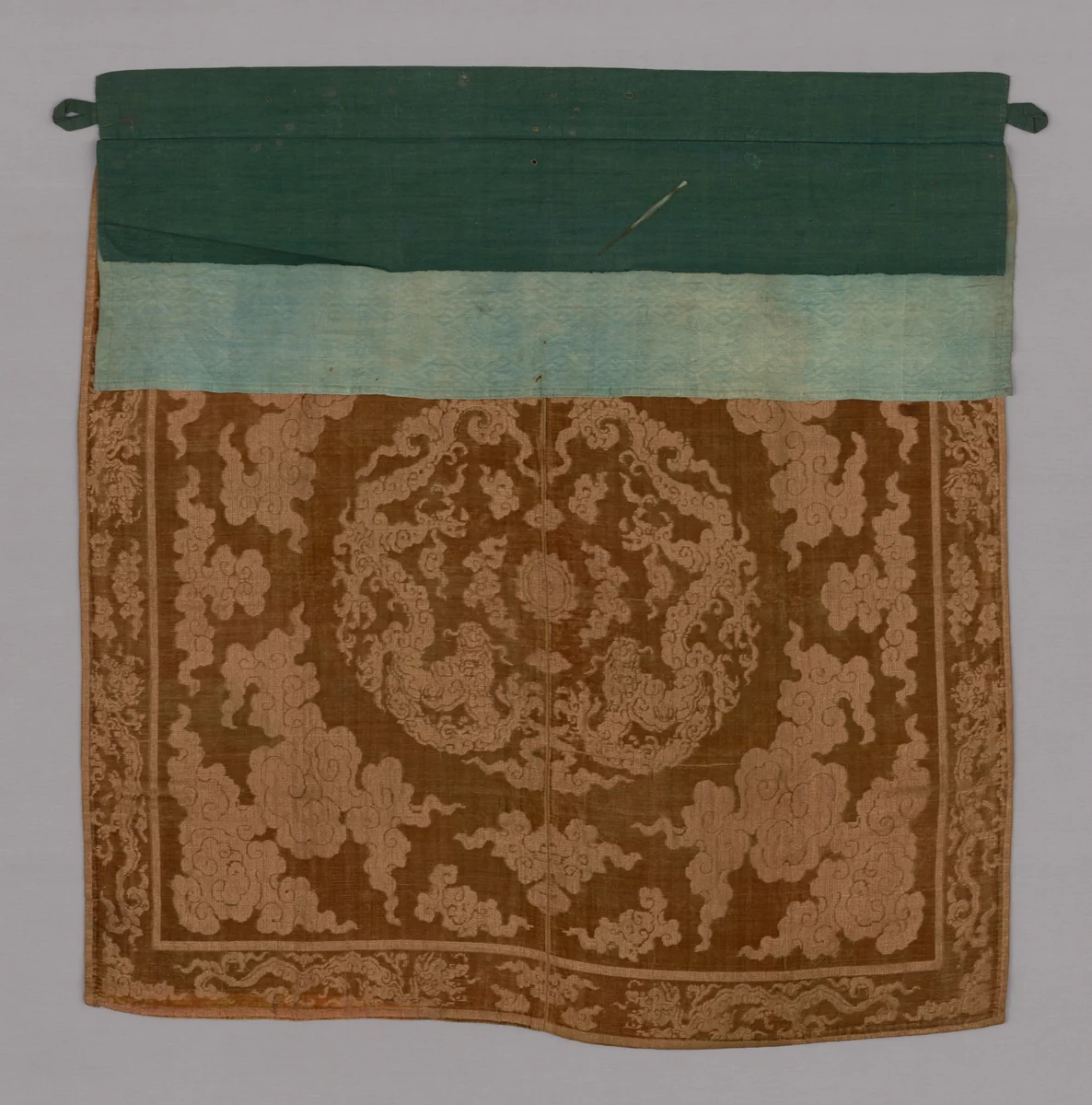 Panel (Furnishing Fabric) by China, textile, 1850-1900