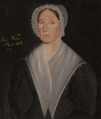 Phebe Russell Swain Welch by Sheldon Peck, painting, 1837