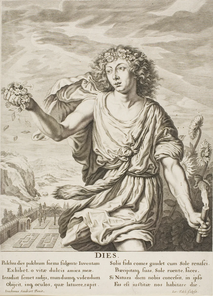 Dies by Jeremias Falck, print, 1640-1650