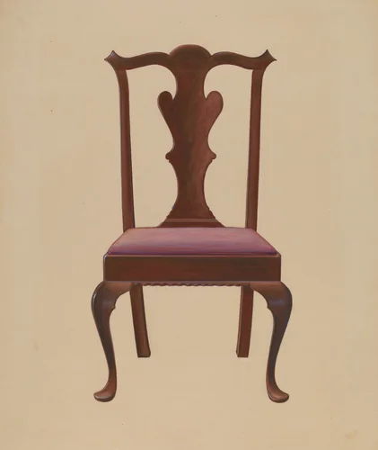 Side Chair by Arthur Johnson, index of american design, 1936