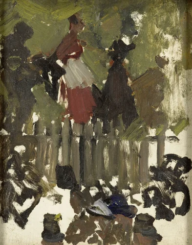 The Funfair by George Hendrik Breitner, painting, 1880-1923