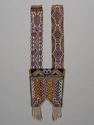 Man's Shoulder Bag by Winnebago, other, 1870-1905