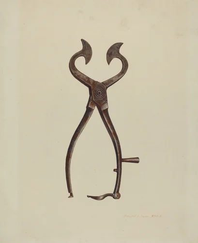 Sugar Cutter by Edward L. Loper, index of american design, 1939