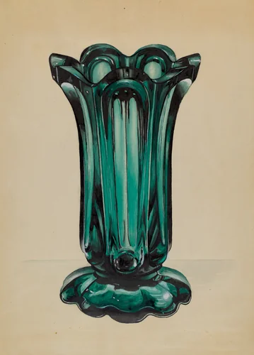 Vase by John Tarantino, index of american design, 1937