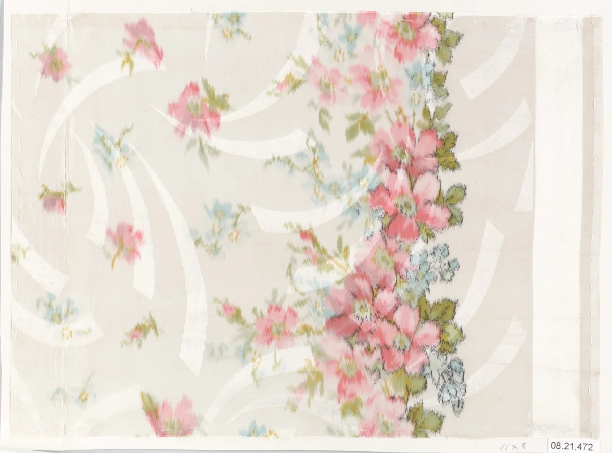 Textile sample by Unknown Designer, textile, 1900