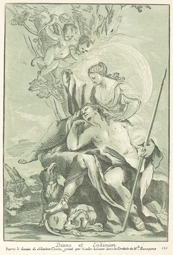 Diana and Endymion by Nicolas Le Sueur
Madeleine Françoise Basseporte
Sebastiano Conca, print, 1724-1742