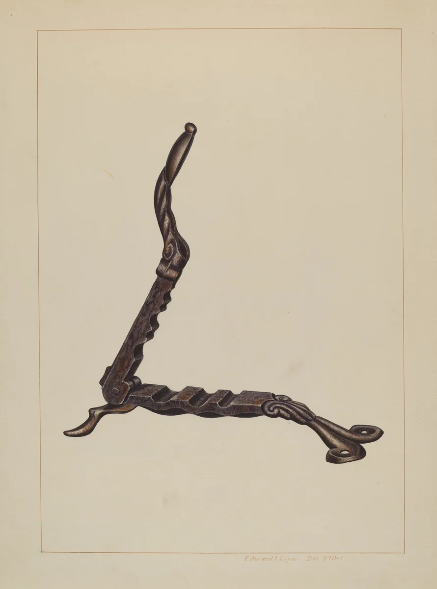 Cork Compressor by Edward L. Loper, index of american design, 1938