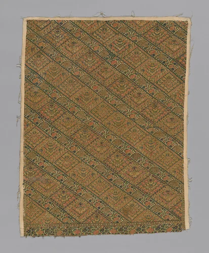 Fragment by Iran, textile, 1801-1900