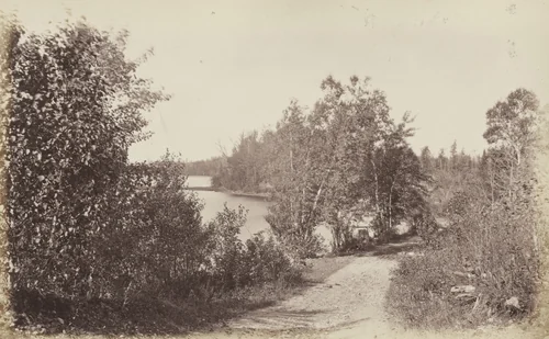 On Brome Lake by Alexander Henderson, photograph, 1865