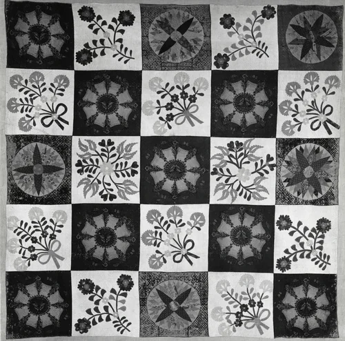 Bedcover by Carolyn A Ford, textile, 1833