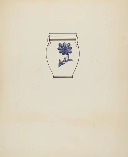 Crock by Charles Caseau, index of american design, 1936