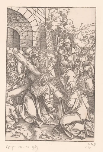 Kruisdraging by anonymous, print, 1506-1507