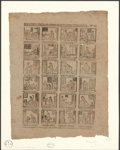 Geschiedenis van Jan de Wasscher by anonymous, print, 1797-1813