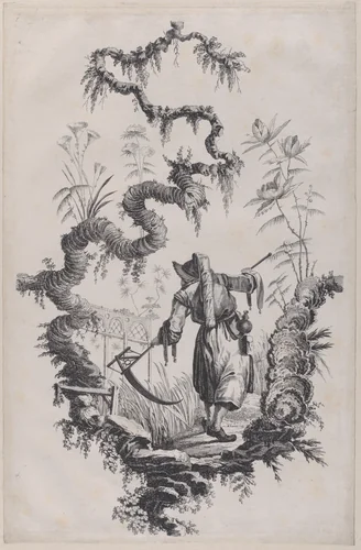 Ornamental Design by Jean Pillement, print, 1755