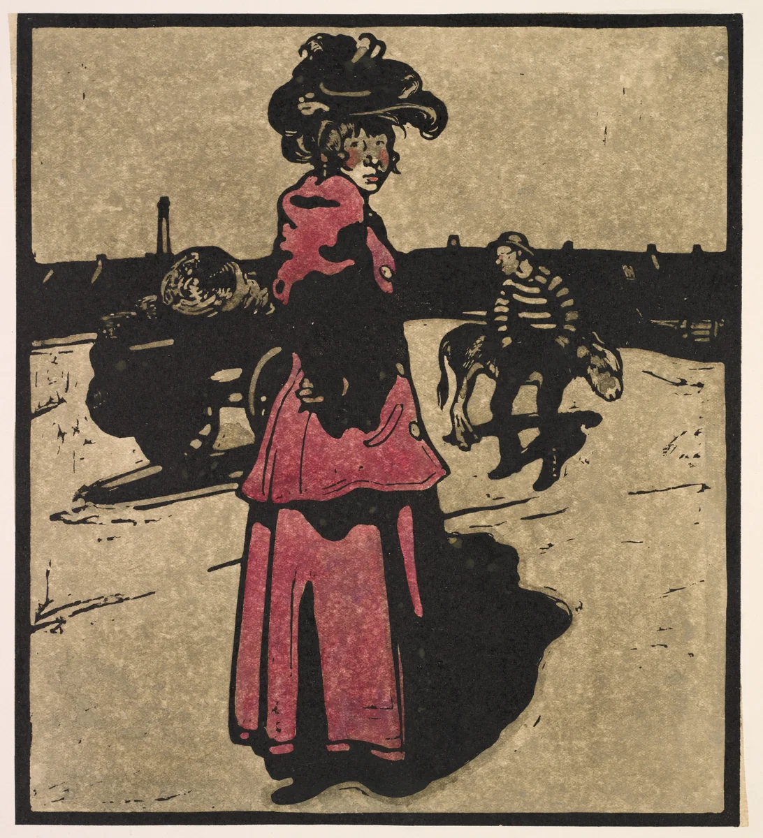 London Types: Coster by William Nicholson, print, 1898