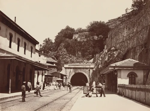 Vienne, Souterrain by Édouard-Denis Baldus, photograph, 1856-1866