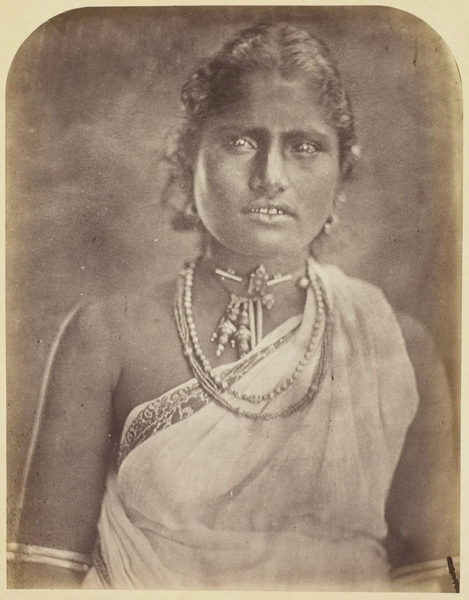 Sinhalese Woman by Julia Margaret Cameron, photograph, 1875-1878