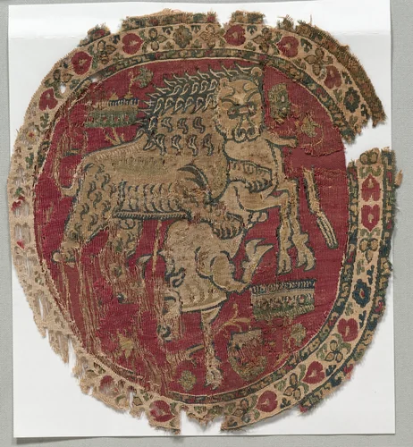 Segmentum from a Tunic by Unknown, textile, 750-799