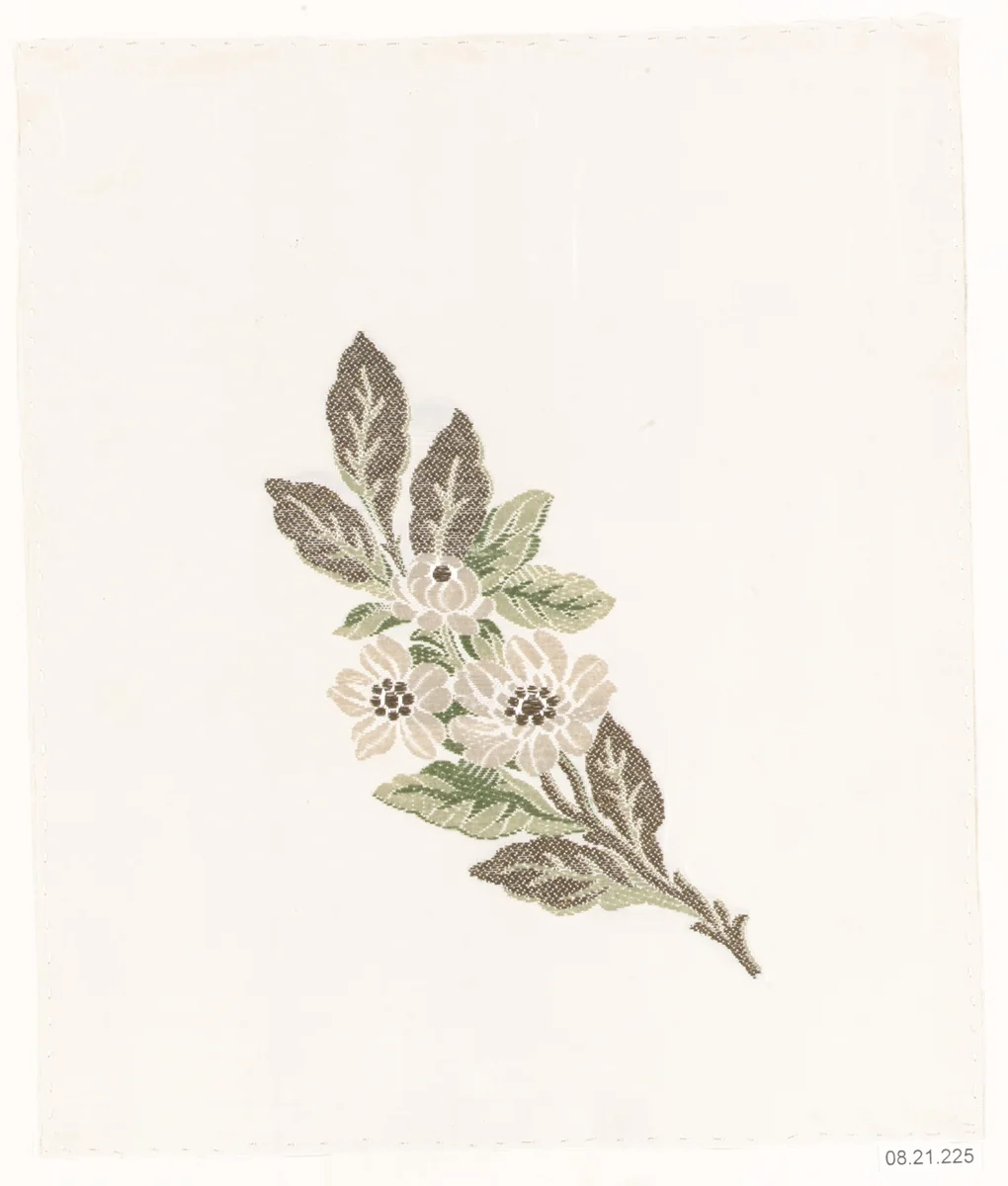 Textile sample by Unknown Designer, textile, 1900