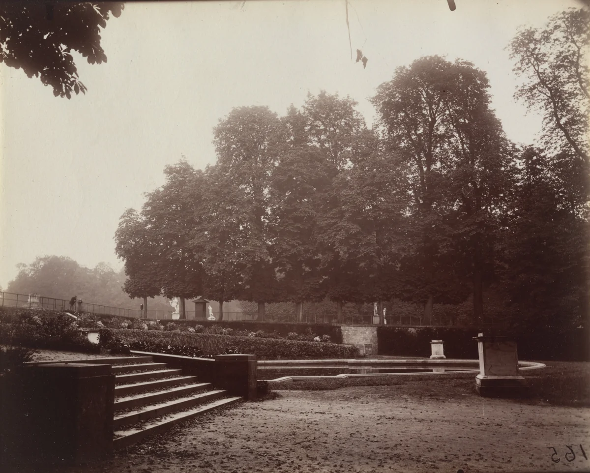 Saint-Cloud by Eugène Atget, photograph, 1922