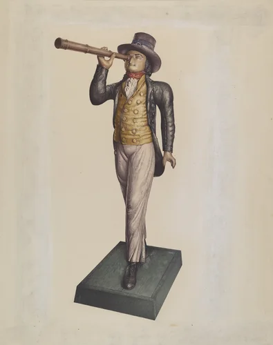 Ship Chandler's Sign by Robert Pohle, index of american design, 1940