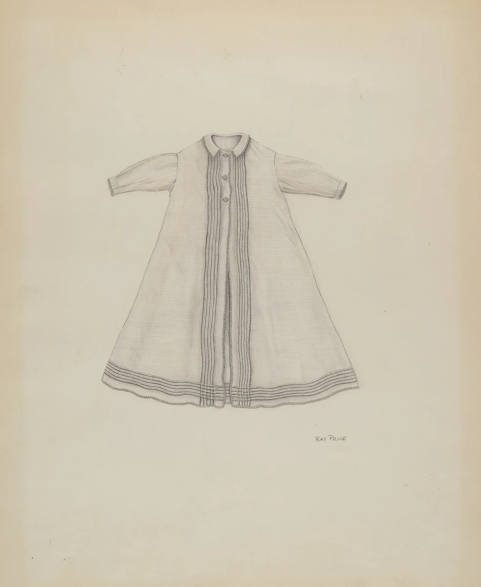 Baby Coat by Ray Price, index of american design, 1937