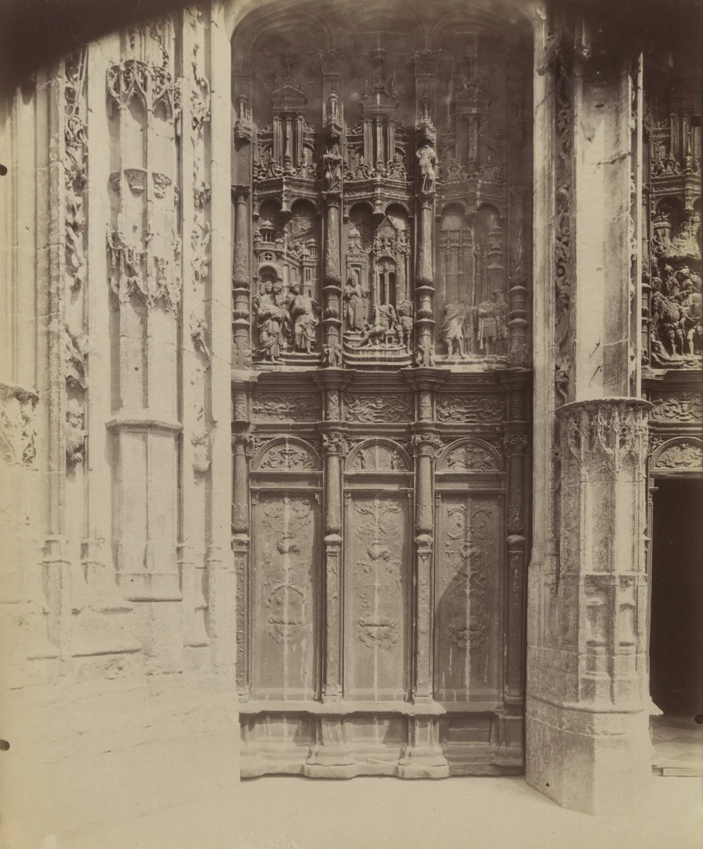 Beauvais. Portail cathédrale by Eugène Atget, photograph, 1904