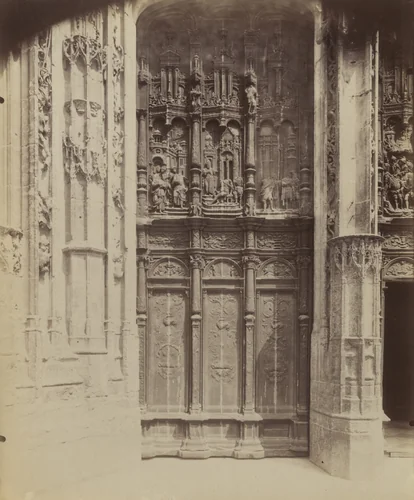 Beauvais. Portail cathédrale by Eugène Atget, photograph, 1904