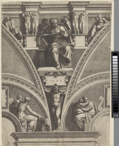 Profeet Joël by Unknown, print, 1540